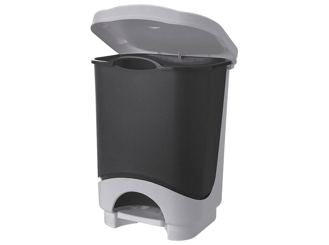 BALDE LIXO COM PEDAL IDEA ACTUEL EM PL&Aacute;STICO 24L