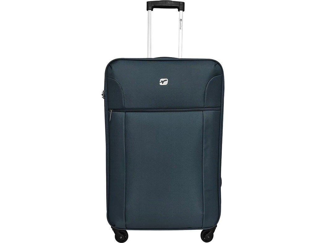 MALA DE VIAGEM M&Eacute;DIA FLEX&Iacute;VEL AIRPORT AZUL 4 RODAS 65X40X23CM image number 0