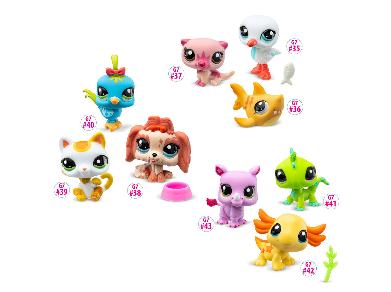 MASCOTES LITTLEST PET SHOP PACK 3 MODELOS SORTIDOS image number 1