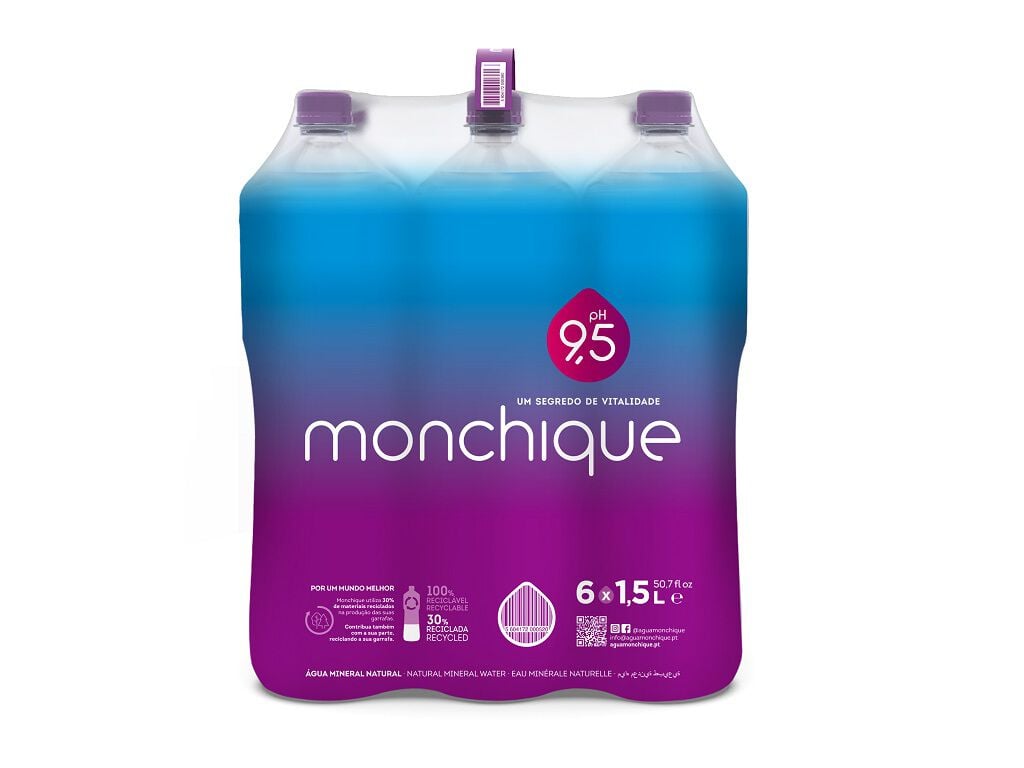 &Aacute;GUA MONCHIQUE MINERAL NATURAL 6X1.5L