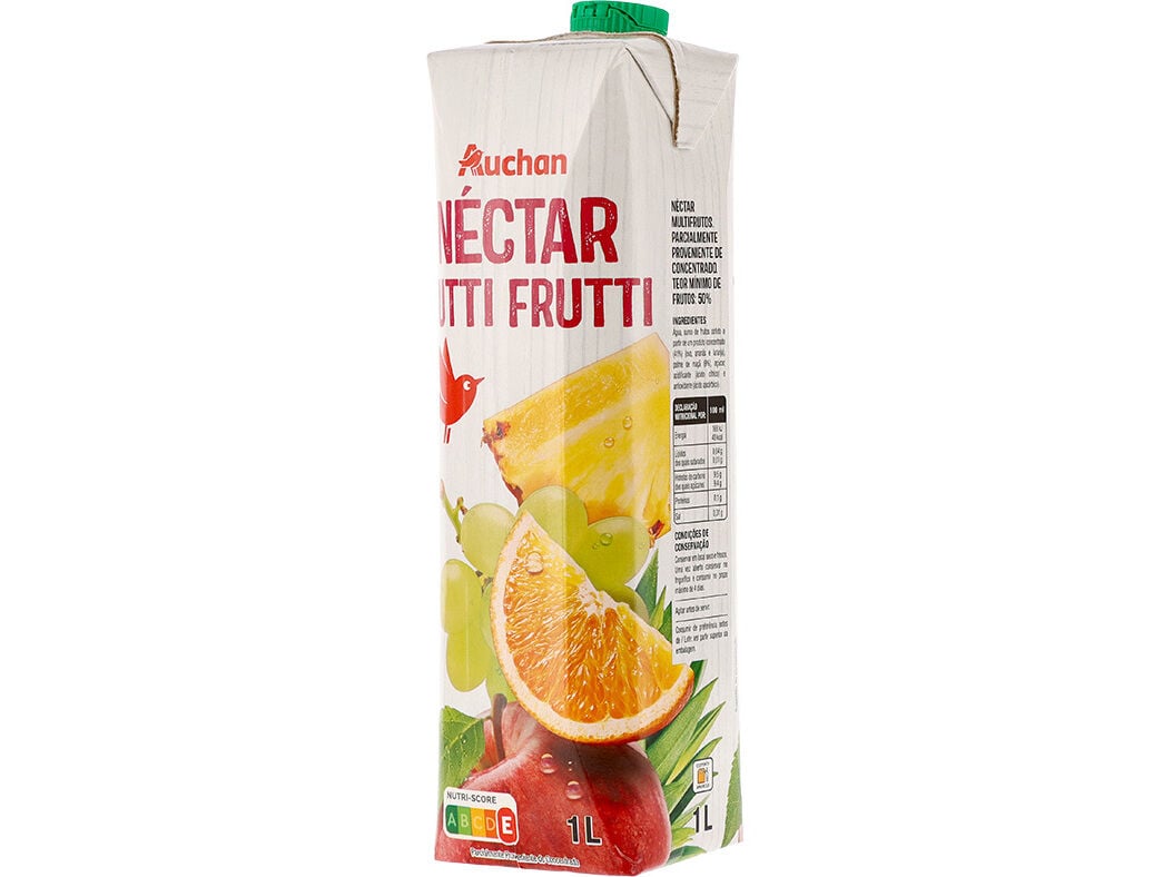 N&Eacute;CTAR AUCHAN TUTTI-FRUTTI 1L image number 1