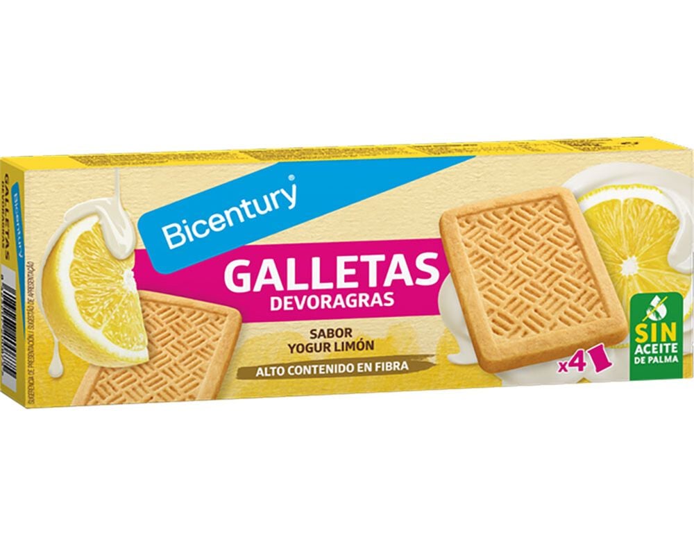 BOLACHAS BICENTURY DEVORAGRAS LIM&Atilde;O 160G image number 0