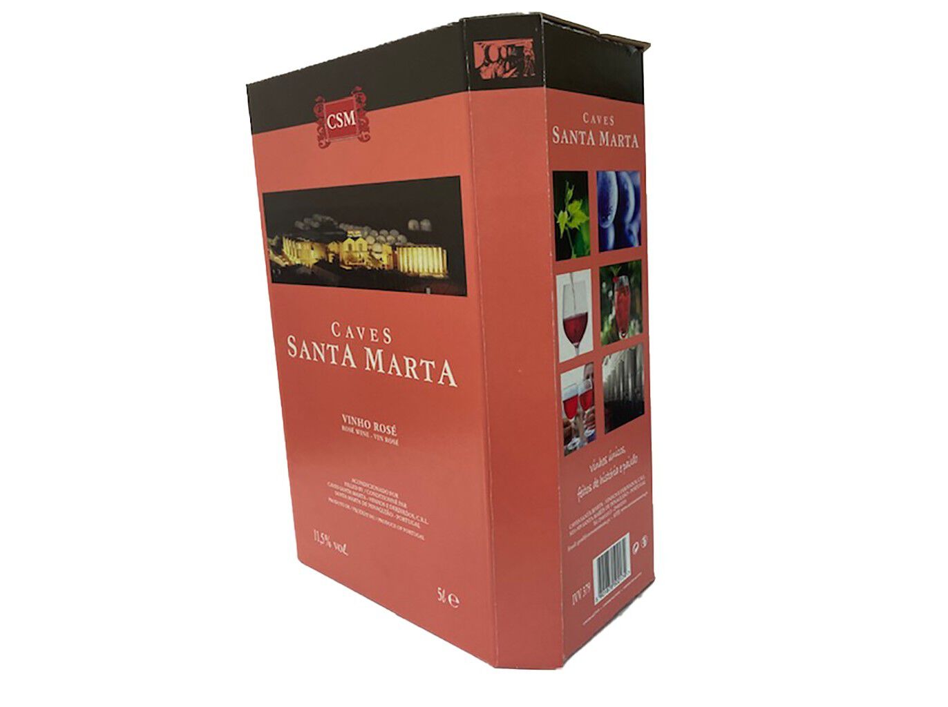 VINHO ROS&Eacute; SANTA MARTA BAG IN BOX 5L image number 1