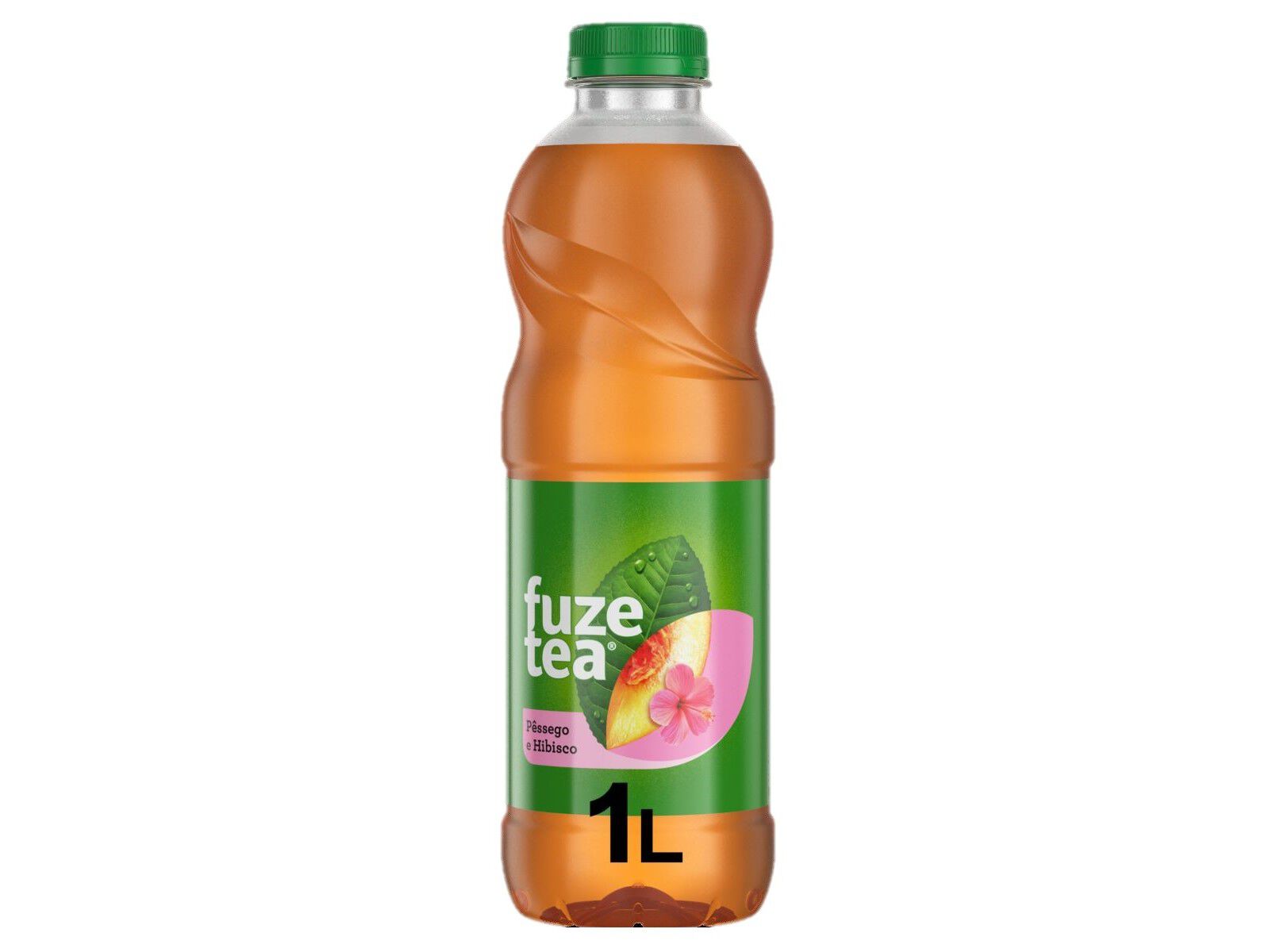 ICE TEA FUZE TEA P&Ecirc;SSEGO-HIBISCO 1L image number 0