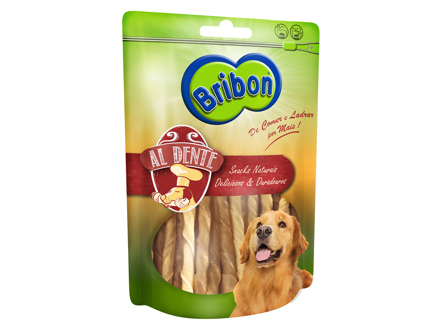 ROLOS TORCIDOS BRIBON AL DENTE 8 UNIDADES image number 0