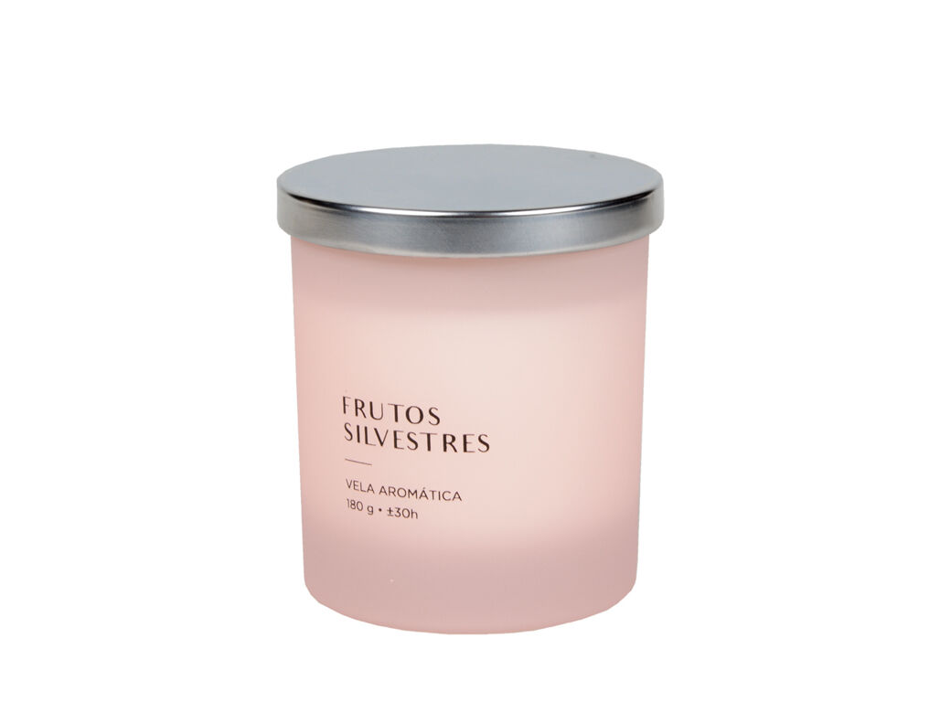 VELA EM COPO VIDRO MANULENA FRUTOS SILVESTRES 180G