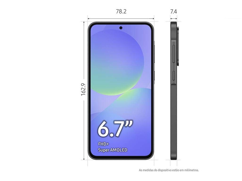 SMARTPHONE SAMSUNG GALAXY A36 5G 256GB PRETO image number 4