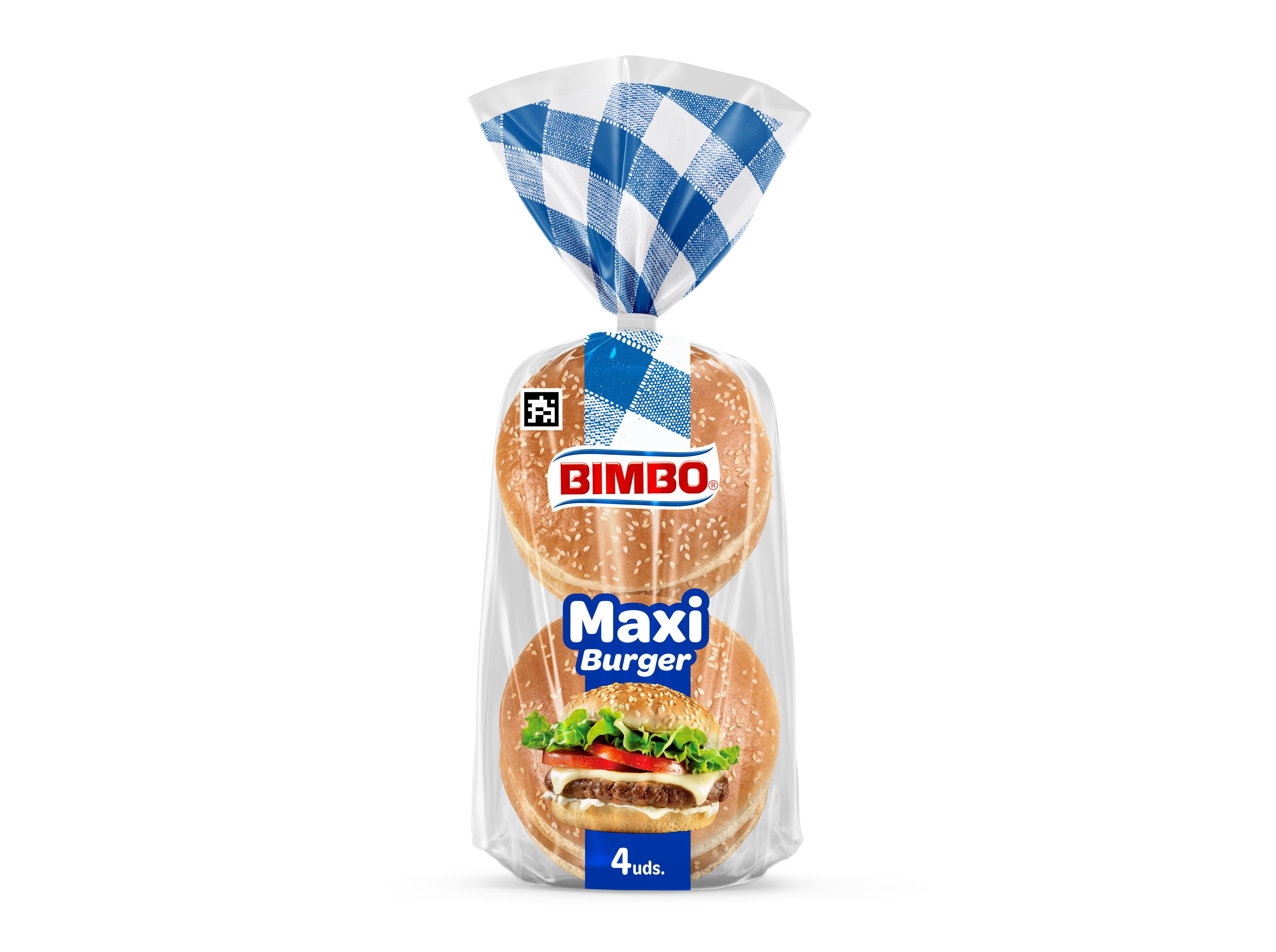 MAXI BIMBO BURGUER 4UN 300G image number 0