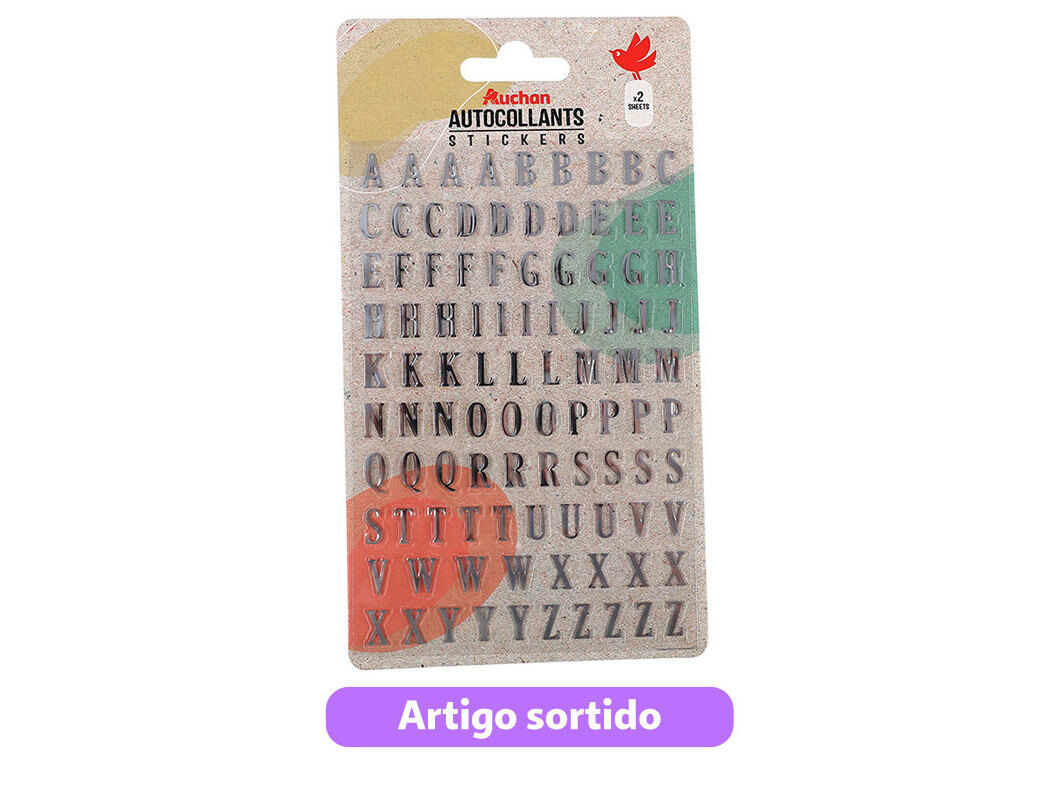 AUTOCOLANTES AUCHAN MODELOS SORTIDOS image number 3