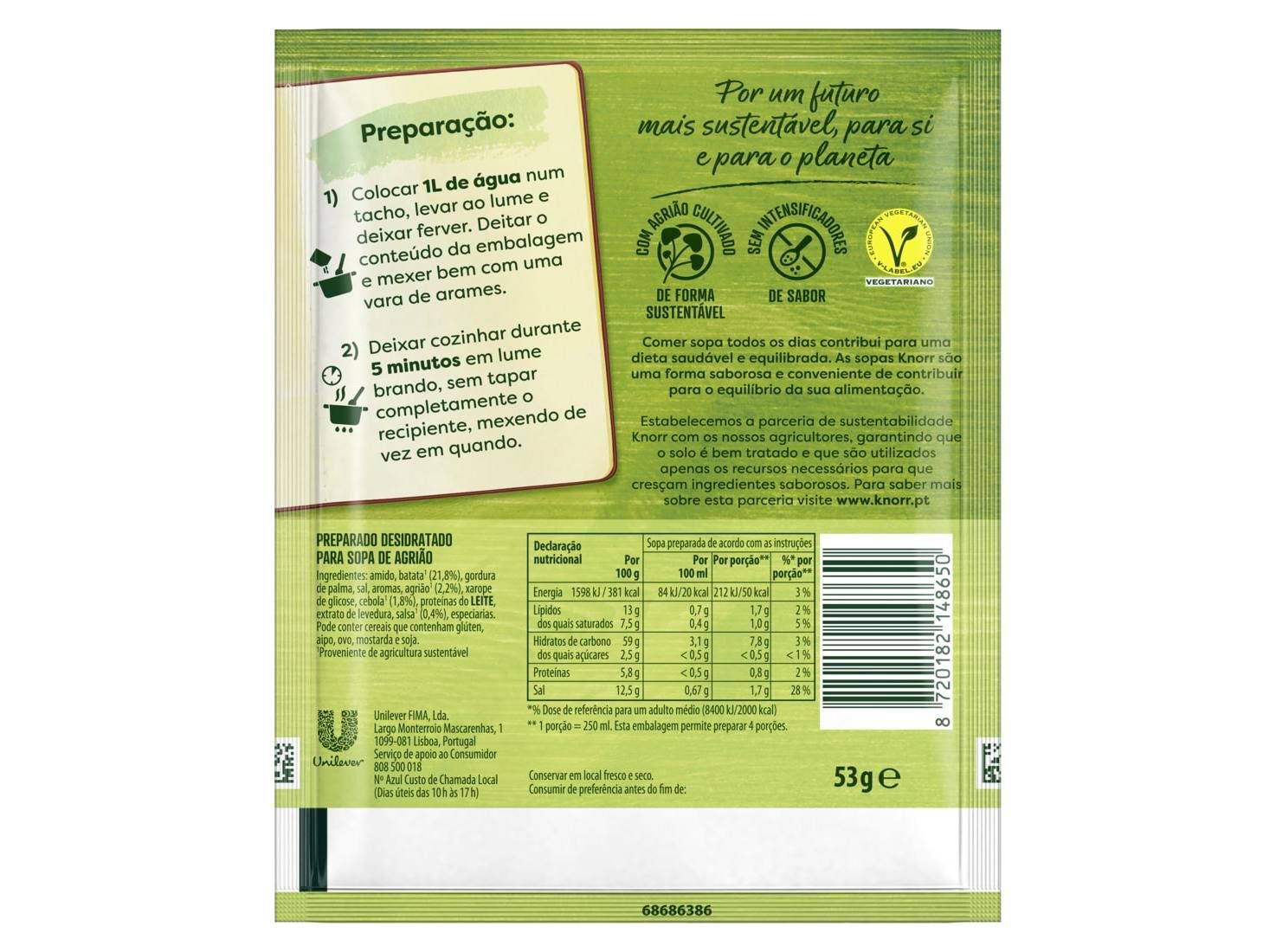 SOPA EM P&Oacute; KNORR AGRI&Atilde;O 53G image number 2