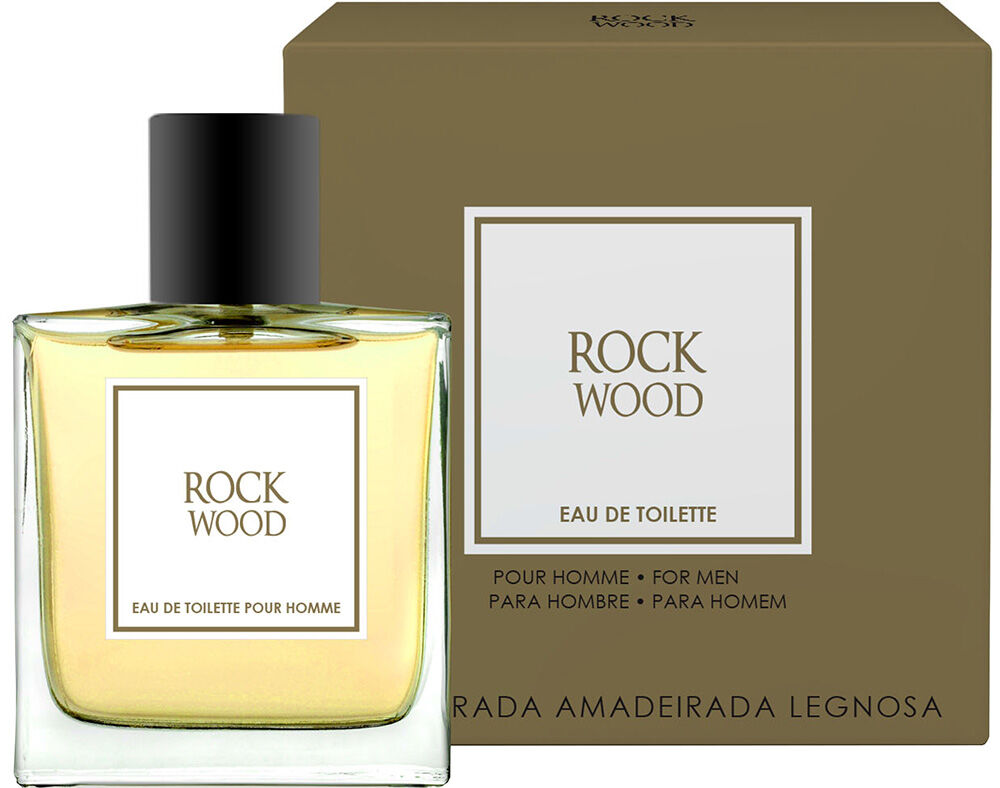 EAU DE TOILETTE AROMATIC MELODY HOMEM ROCK WOOD 100ML image number 0