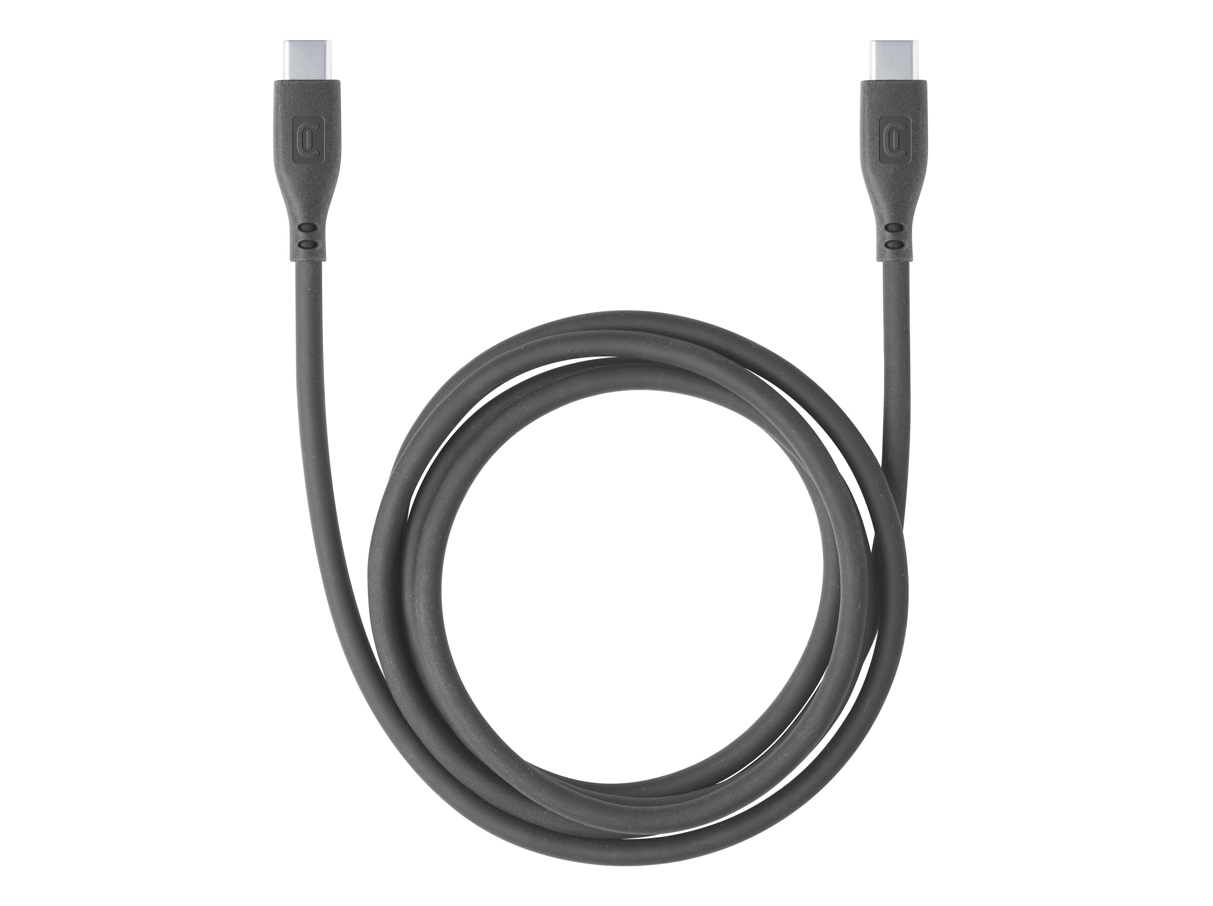 CABO CELLULARLINE SOFT USB-C/USB-C PRETO