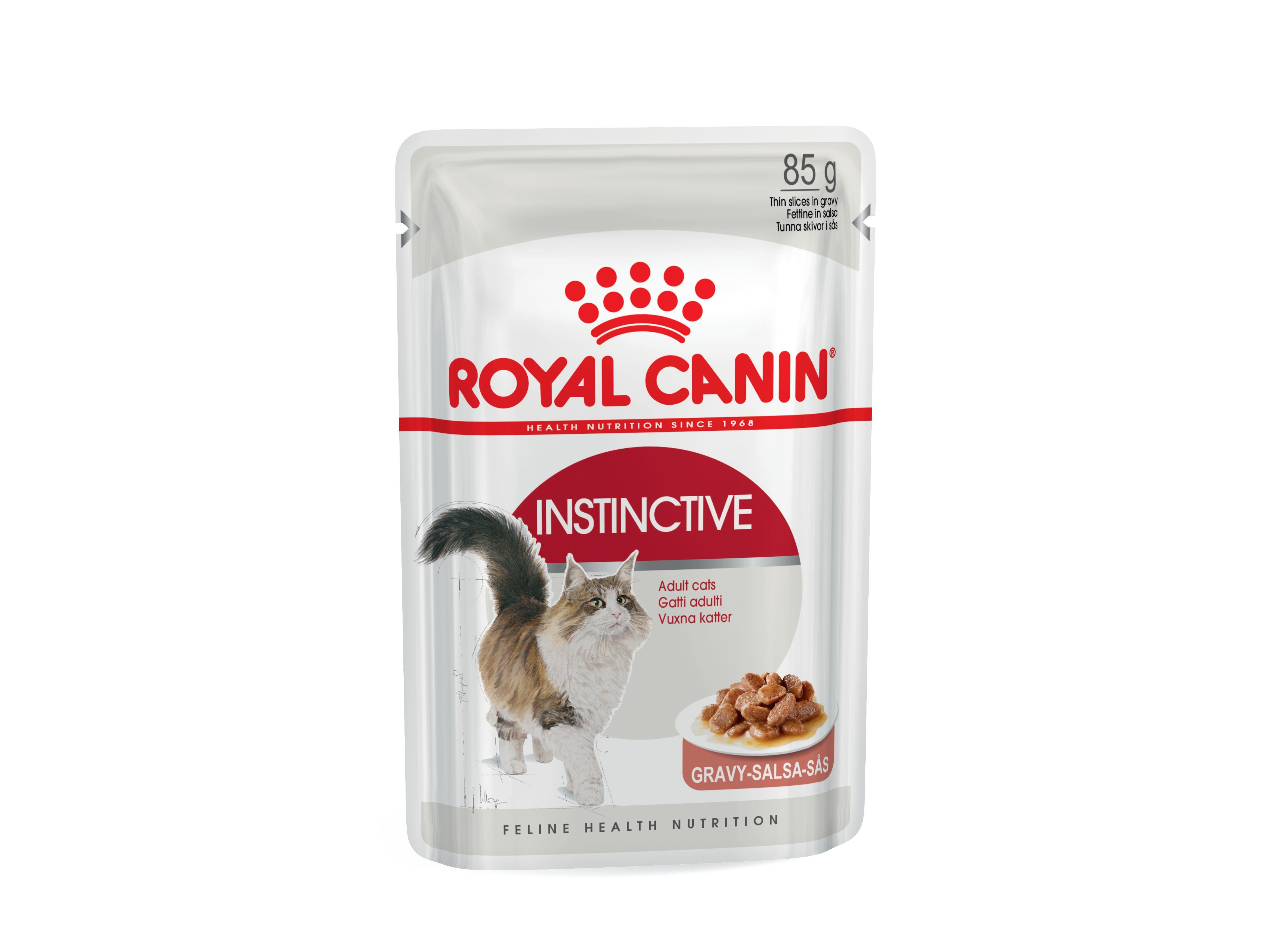 COMIDA H&Uacute;MIDA GATO ROYAL CANIN INSTINCTIVE GRAVY 85G image number 0