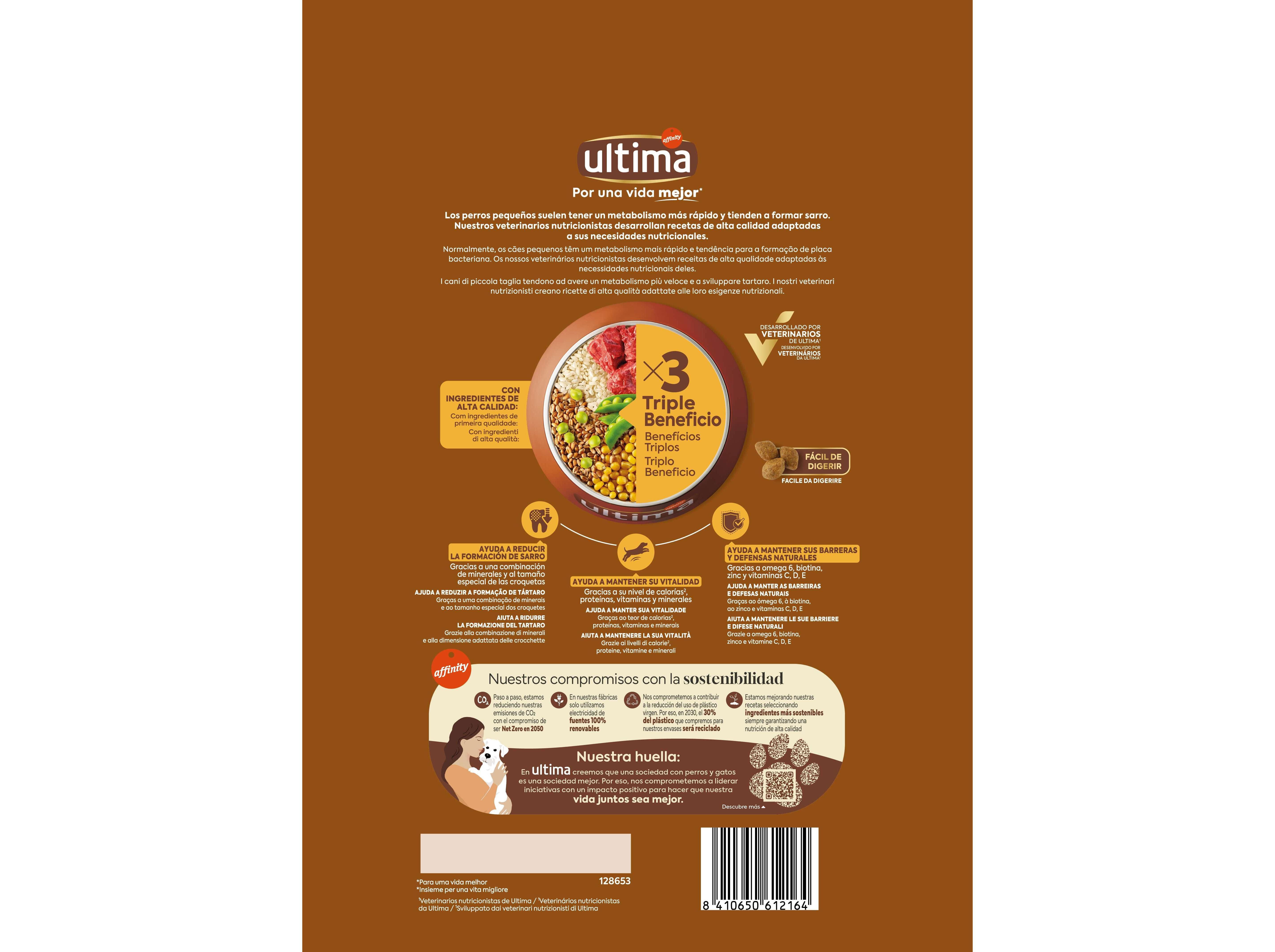 RA&Ccedil;&Atilde;O PARA C&Atilde;O MINI ULTIMA VACA 2.5KG image number 1