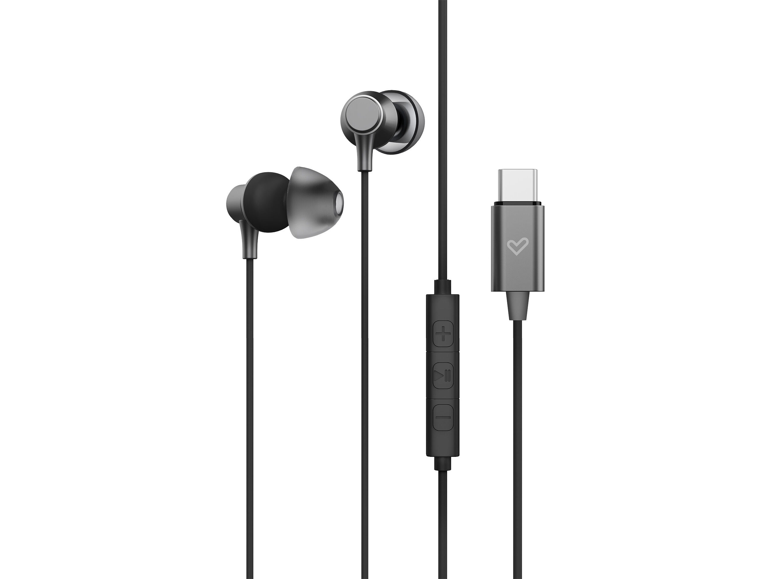 AURICULARES ENERGY SISTEM METALLIZED TYPE C PRETO C/MICRO