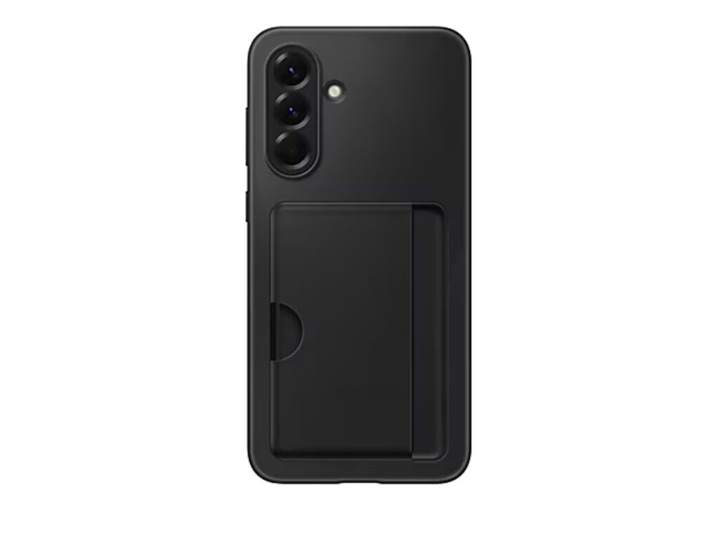 CAPA C/ PORTA CART&Otilde;ES SAMSUNG EF-OA566TBEGWW A56 5G PRETO image number 0