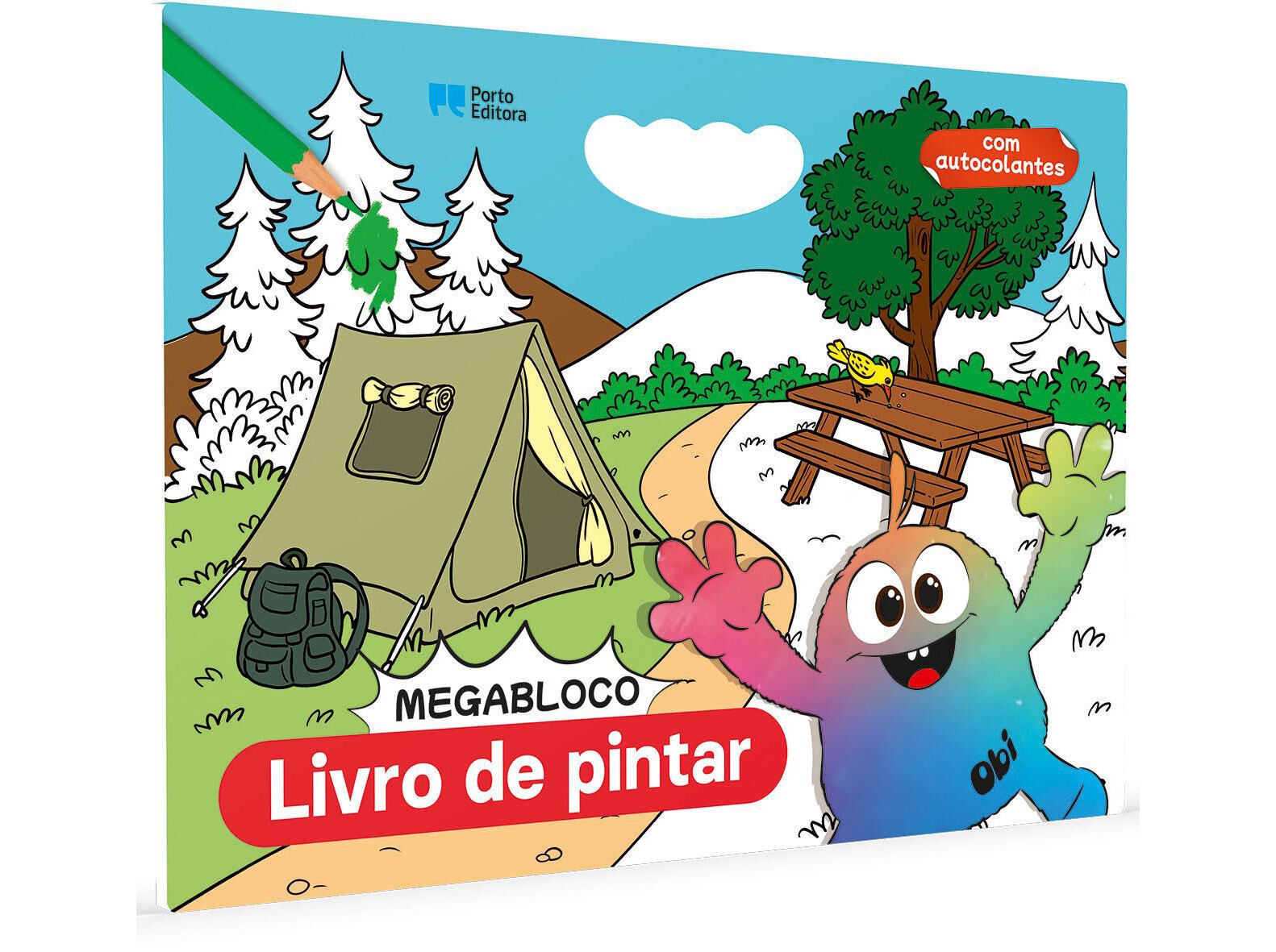 LIVRO MEGABLOCO - LIVRO PARA PINTAR DO OBI image number 0