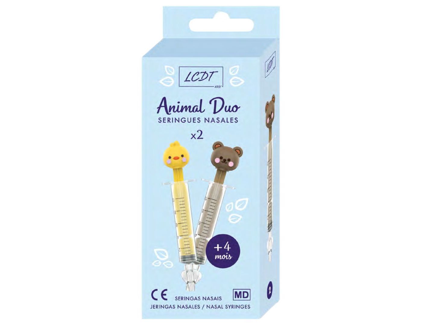 SERINGAS LAVAGEM NASAL LCDT CRIAN&Ccedil;A URSO/PATO 2UN