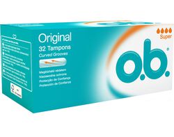 Tampões O.b Super O.b. 32 un