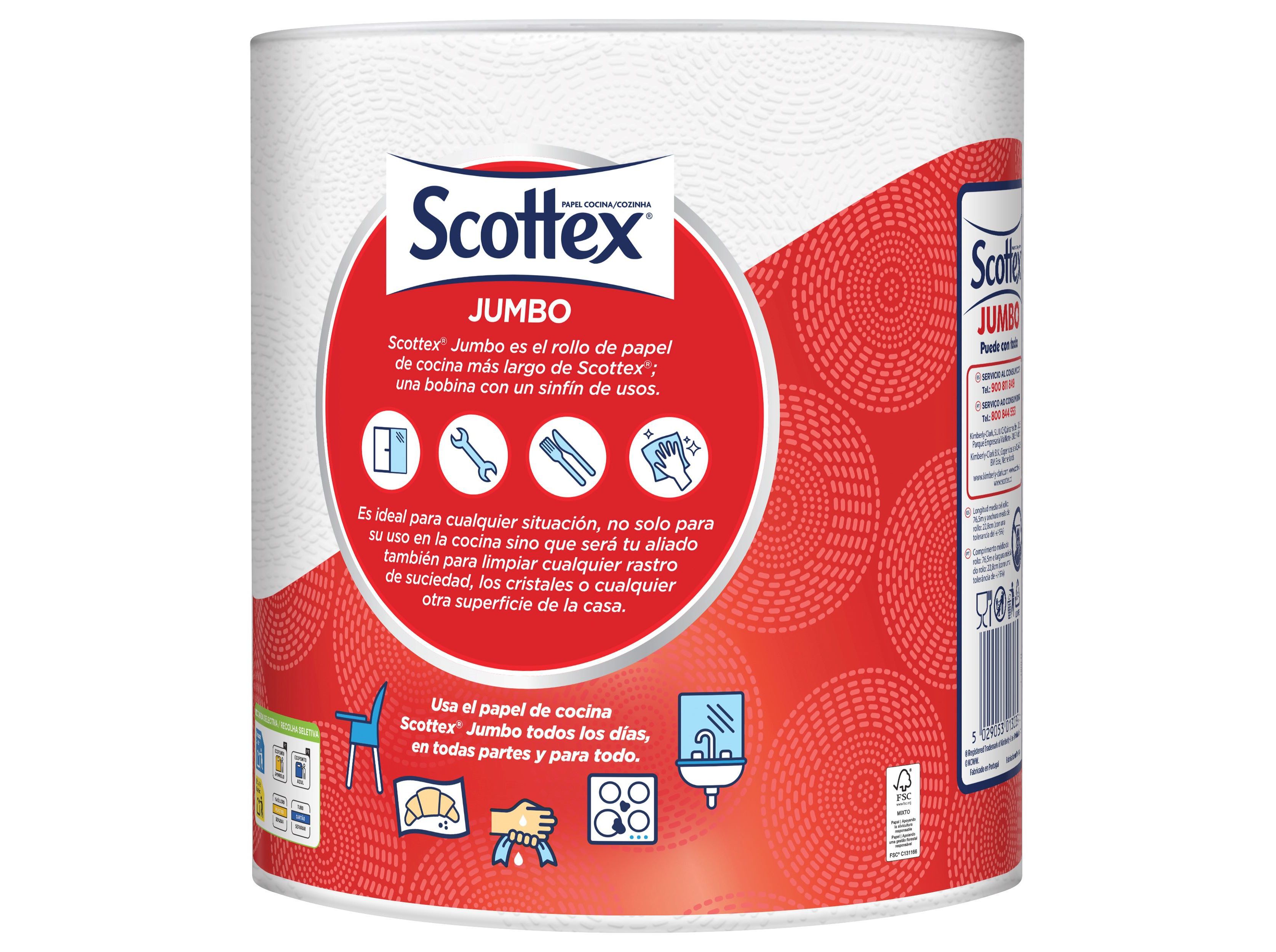 ROLO DE COZINHA SCOTTEX JUMBO 1 ROLO image number 1