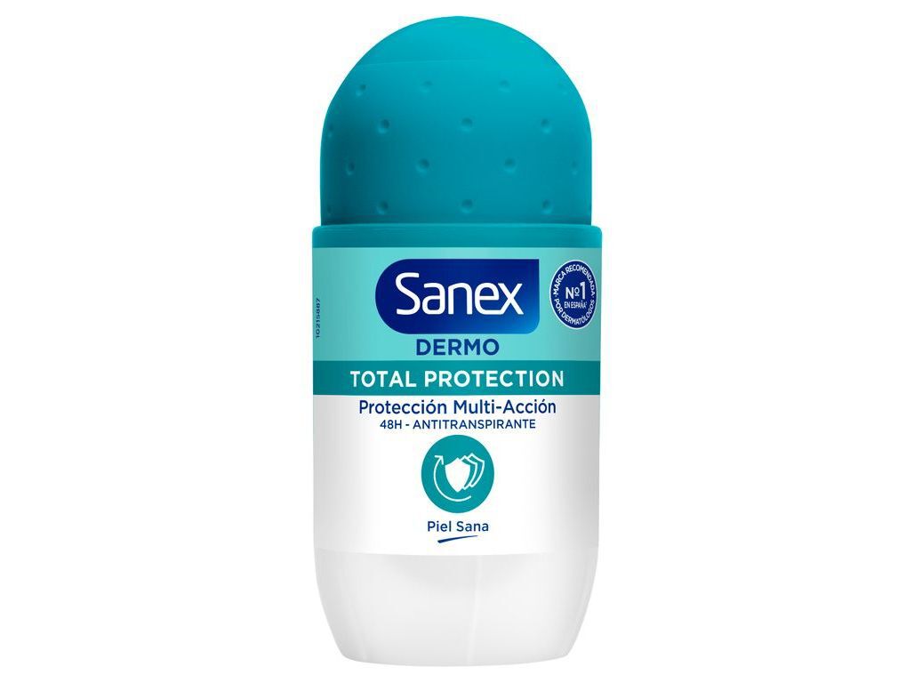 DESODORIZANTE ROLL-ON SANEX PROTE&Ccedil;&Atilde;O TOTAL 50ML image number 0