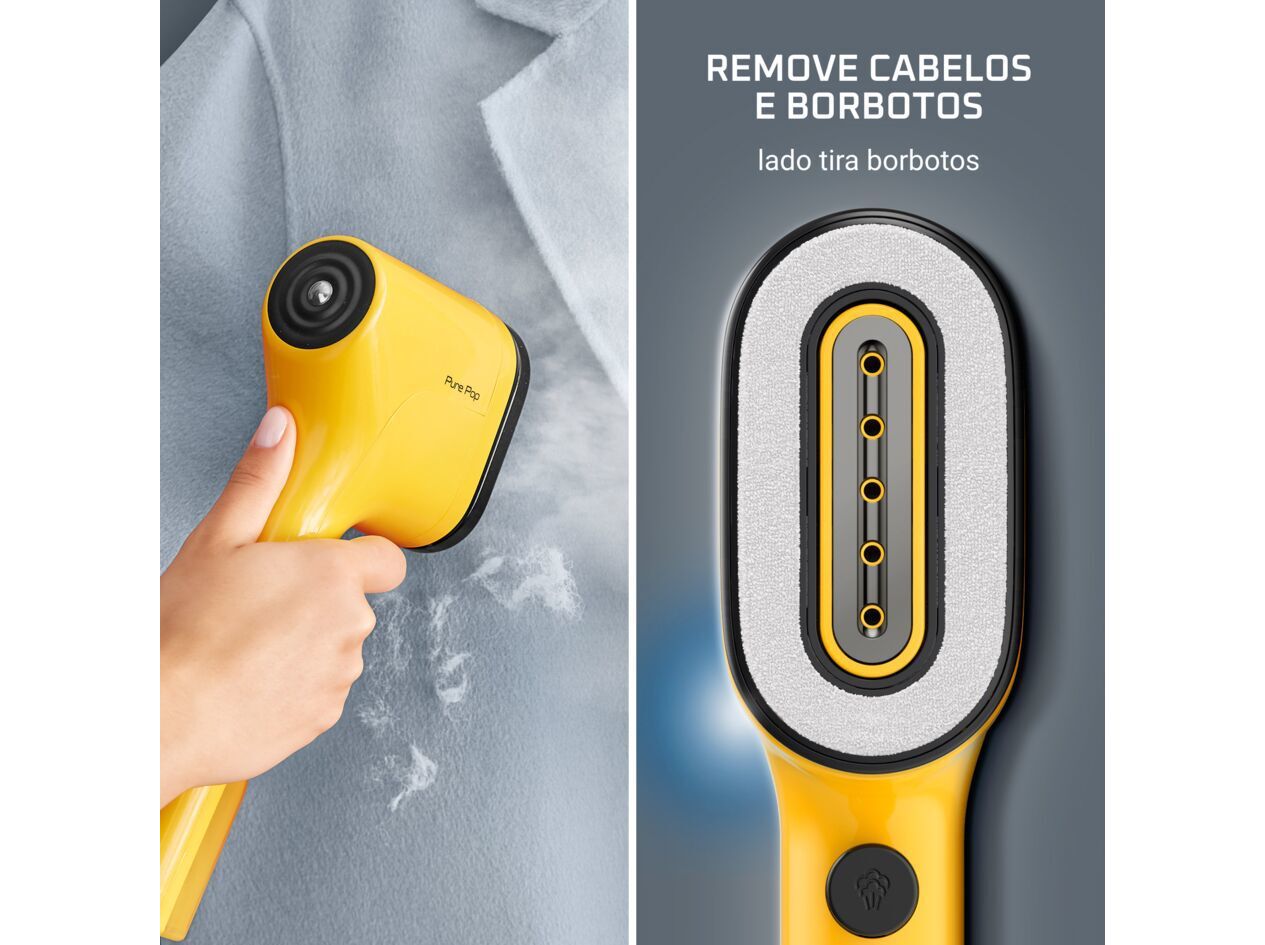 ESCOVA A VAPOR VIAGEM ROWENTA DR2026D1 PURE POP AMARELO image number 4