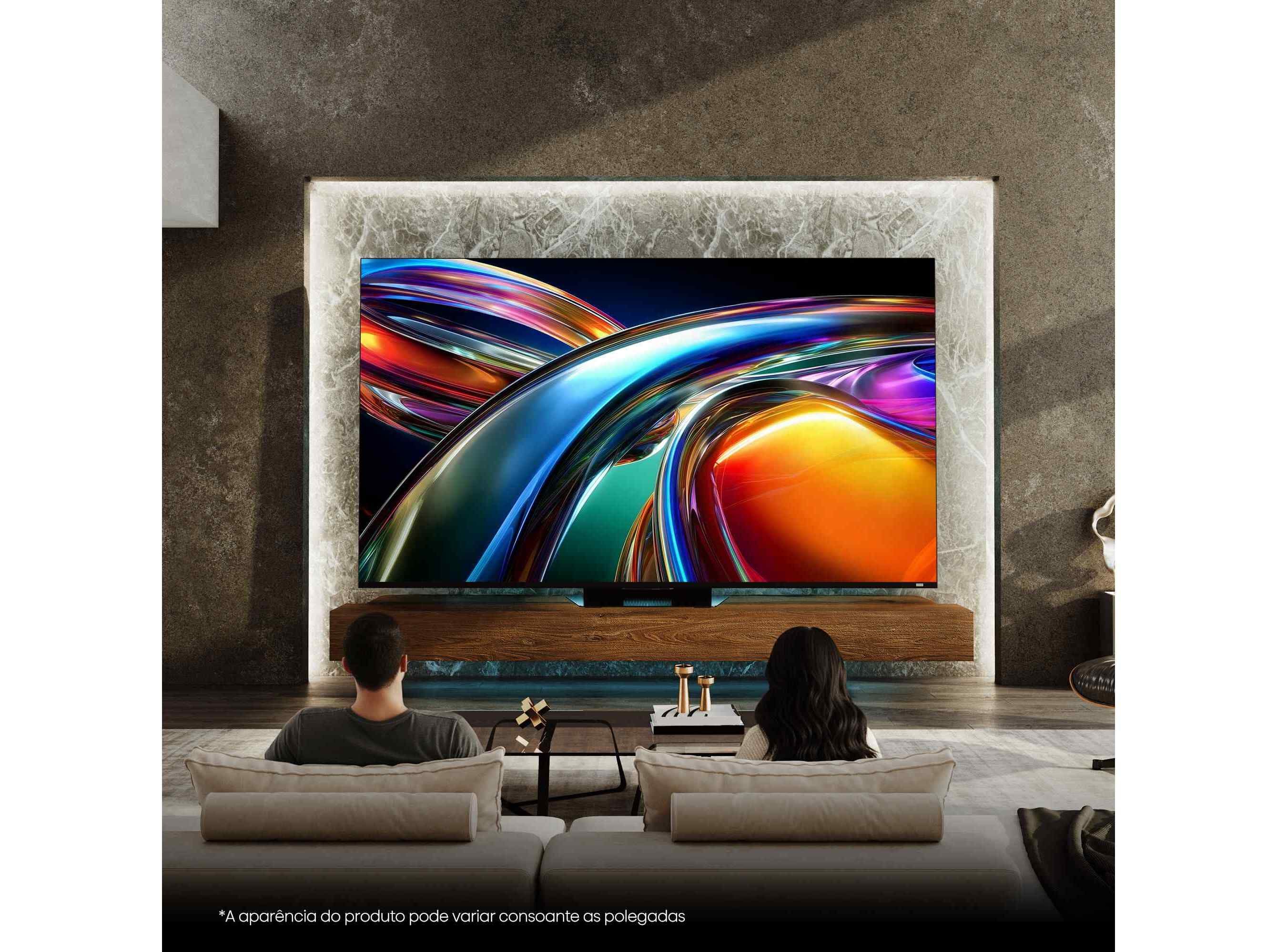 TV RGB MINILED HISENSE 85UR9S (85'' 180HZ 4K SMART TV 215CM) image number 13