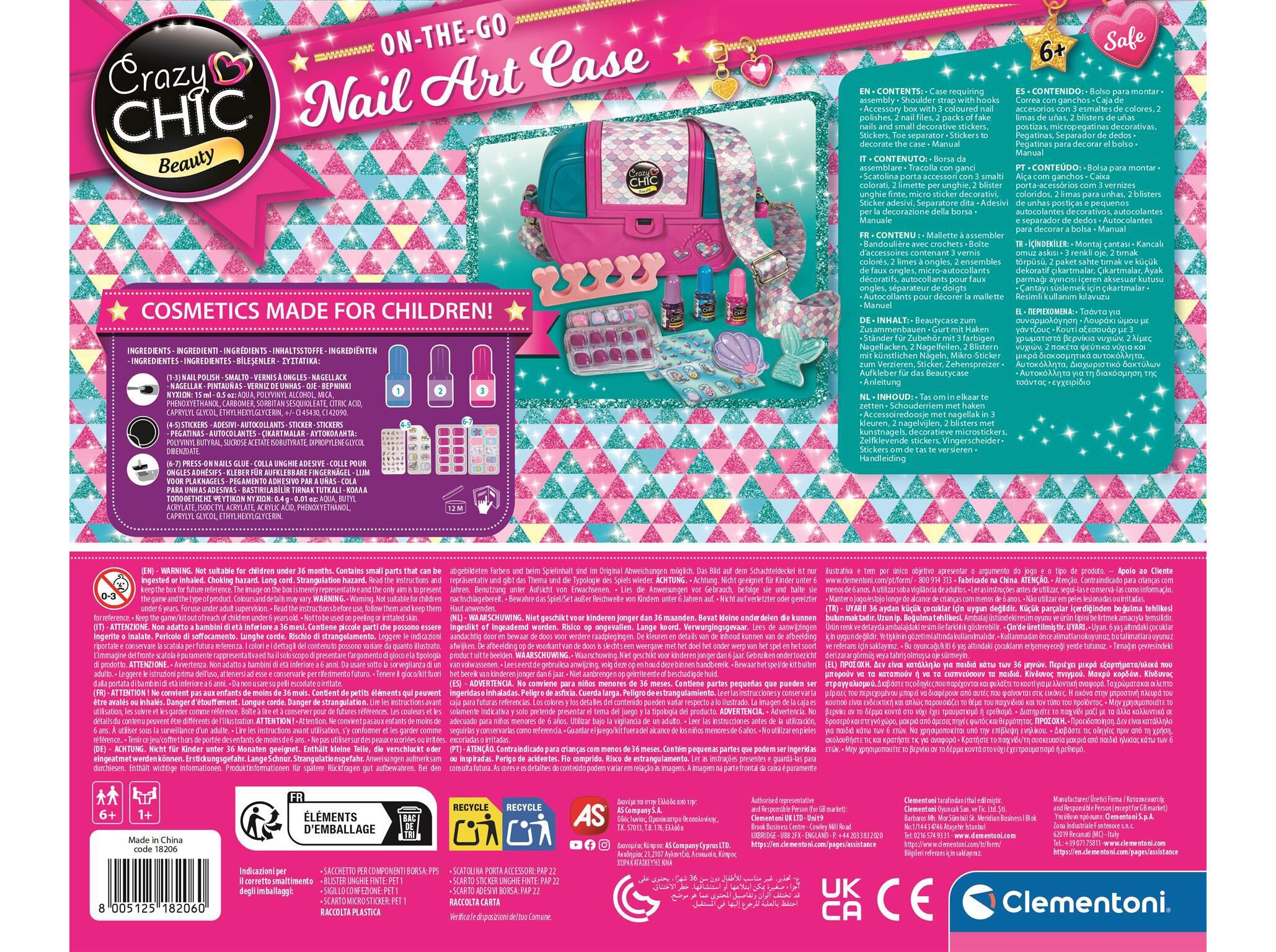 NAIL ART CASE CRAZY CHIC CLEMENTONI image number 2