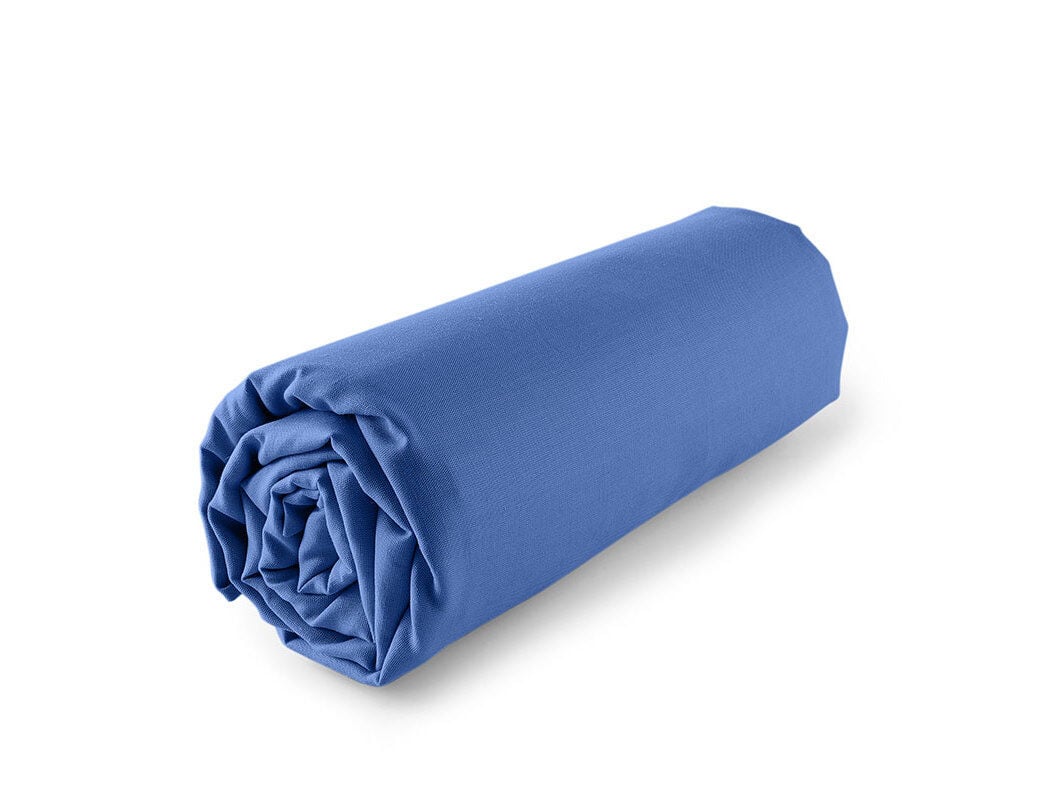 LEN&Ccedil;OL DE BAIXO ACTUEL POLIESTER RECICLADO MARINHO 180X200CM