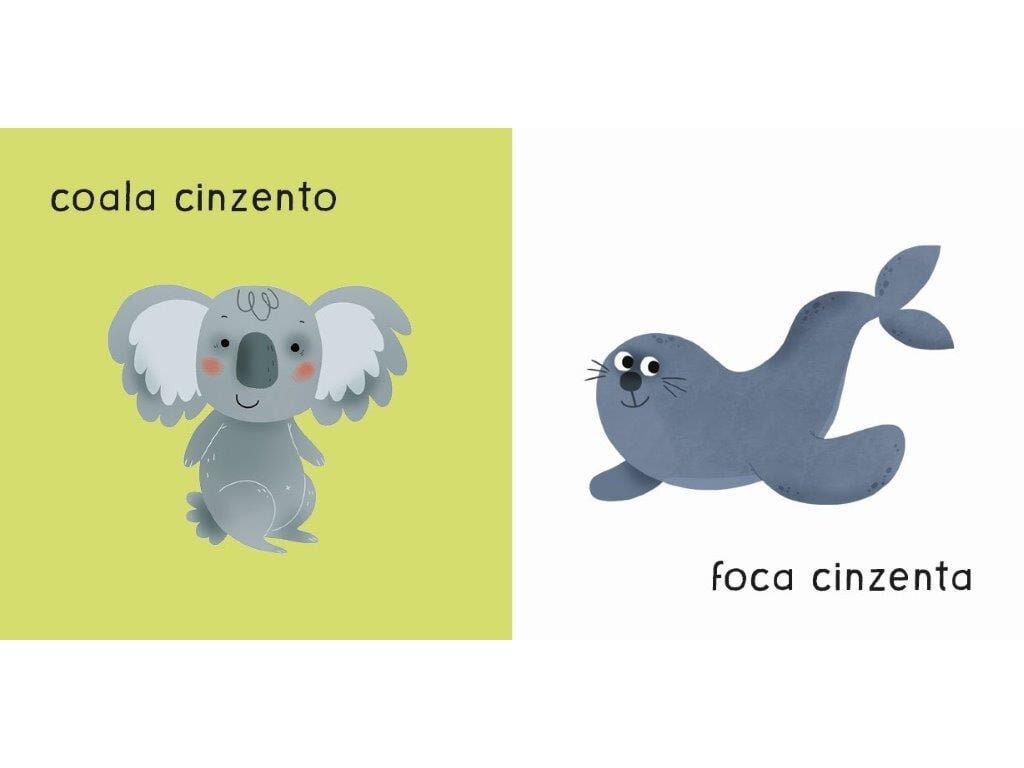 LIVRO LIVROS & BLOCOS DE BANHO - ANIMAIS image number 1