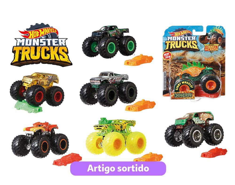 MONSTER TRUCKS HOT WHEELS MODELOS SORTIDOS image number 0