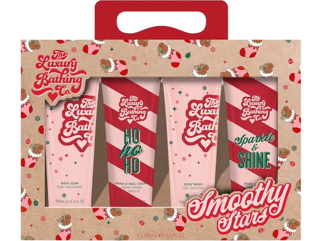 CONJ CORPO THE LUXURY BATHING SMOOTHY STARS CANDY 4X100ML