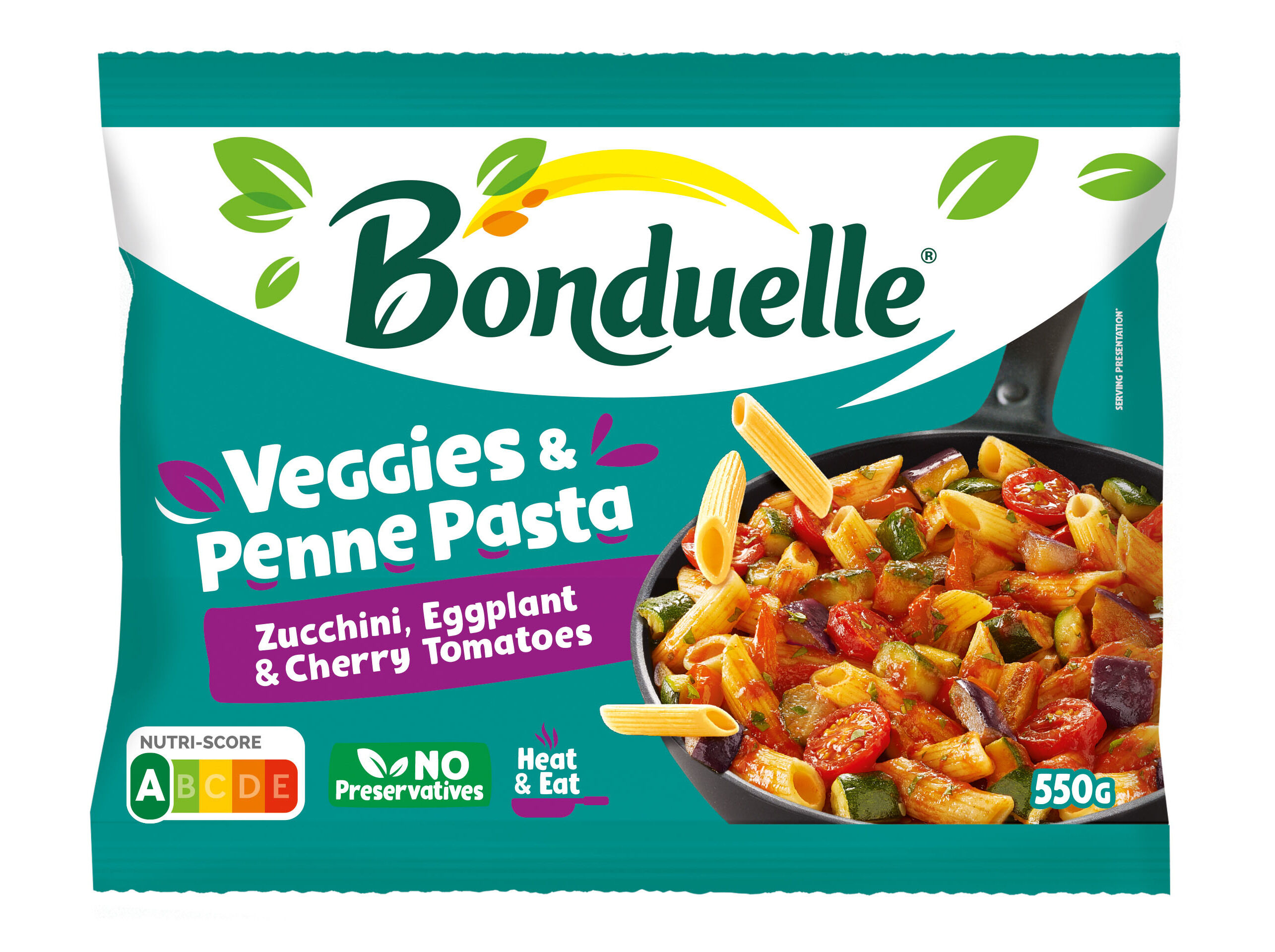 VEGGIES & PENNE&nbsp;&nbsp; BONDUELLE 557G
