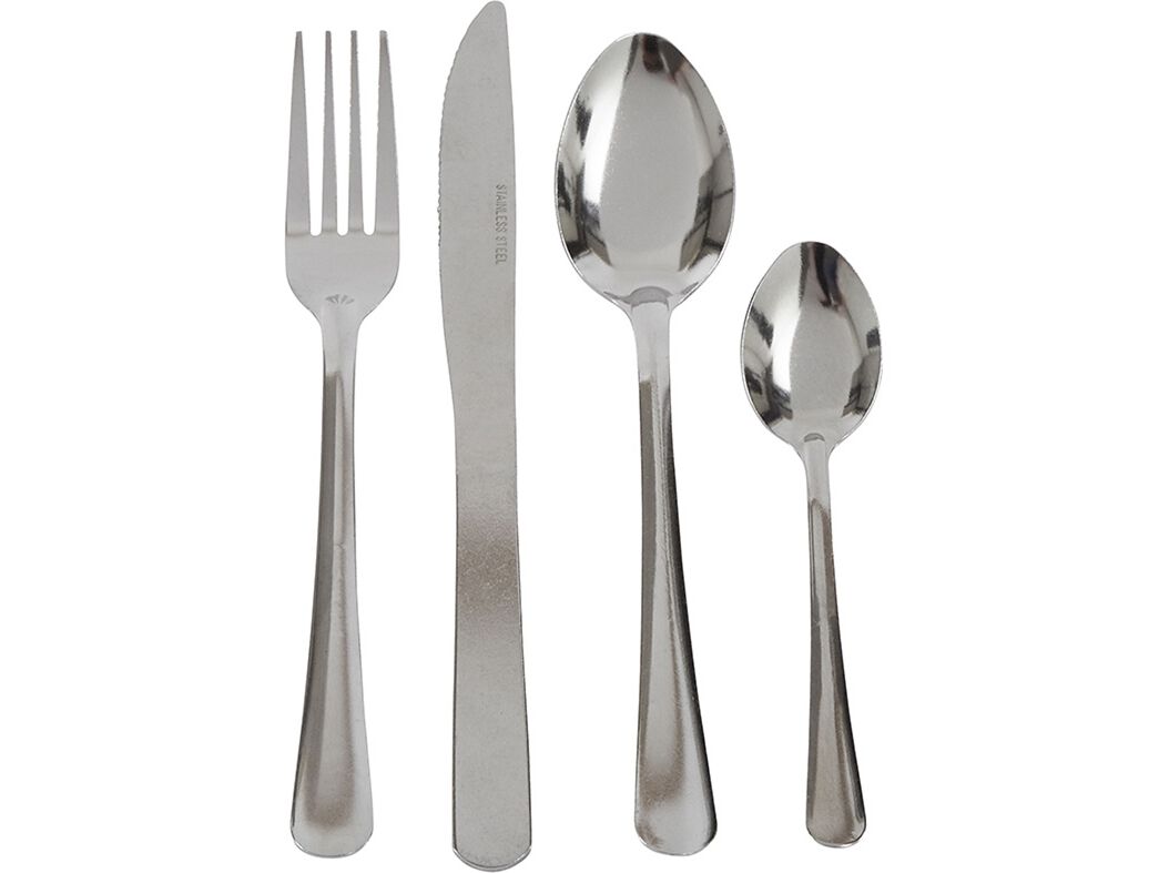 FAQUEIRO ALICE POLEGAR INOX POLIDO 16 UNIDADES