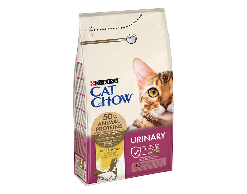RA&Ccedil;&Atilde;O PARA GATO ADULTO CAT CHOW TRATO URIN&Aacute;RIO 1.5KG
