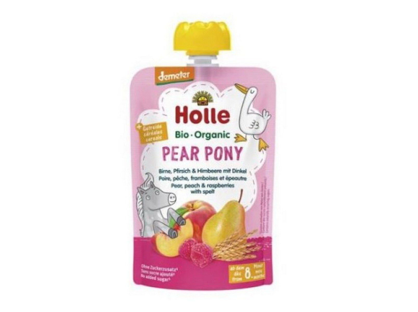 SAQUETA BIO HOLLE PERA+PESSEGO+FRAMBOESA 100G image number 0