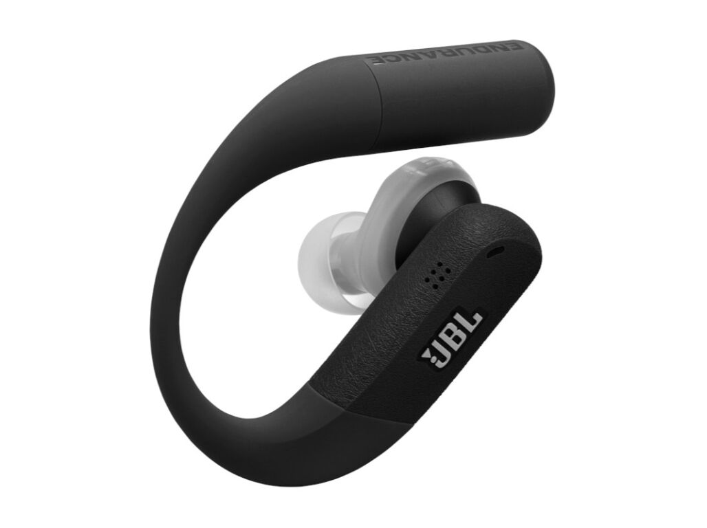 AURICULARES BT JBL ENDURANCE PEAK 4 PRETO/CINZA image number 1