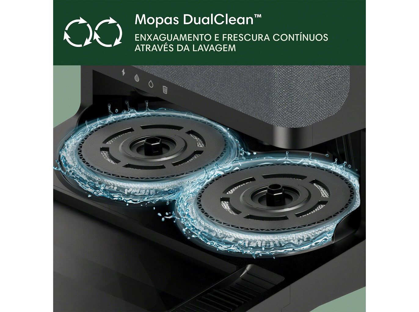 ASPIRADOR ROBOT IROBOT ROOMBA COMBO 505 + BASE AUTOWASH image number 9