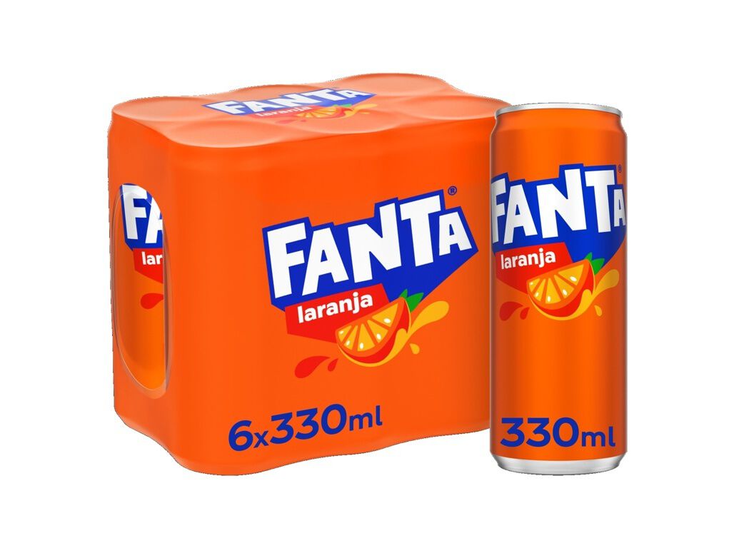 REFRIGERANTE COM G&Aacute;S FANTA LARANJA 6X0.33L (SDR)