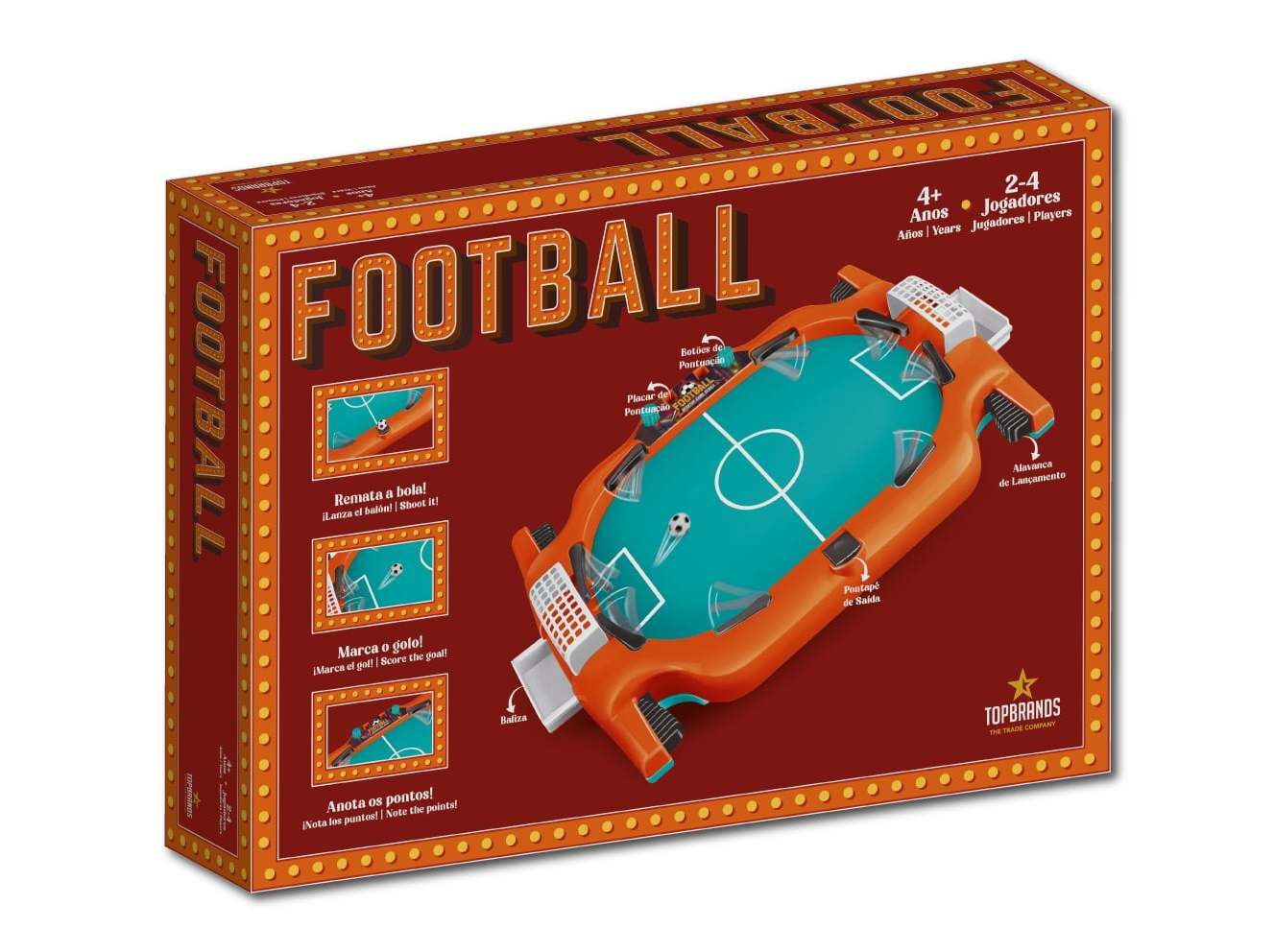RETRO GAMES FOOTBALL TOPBRANDS