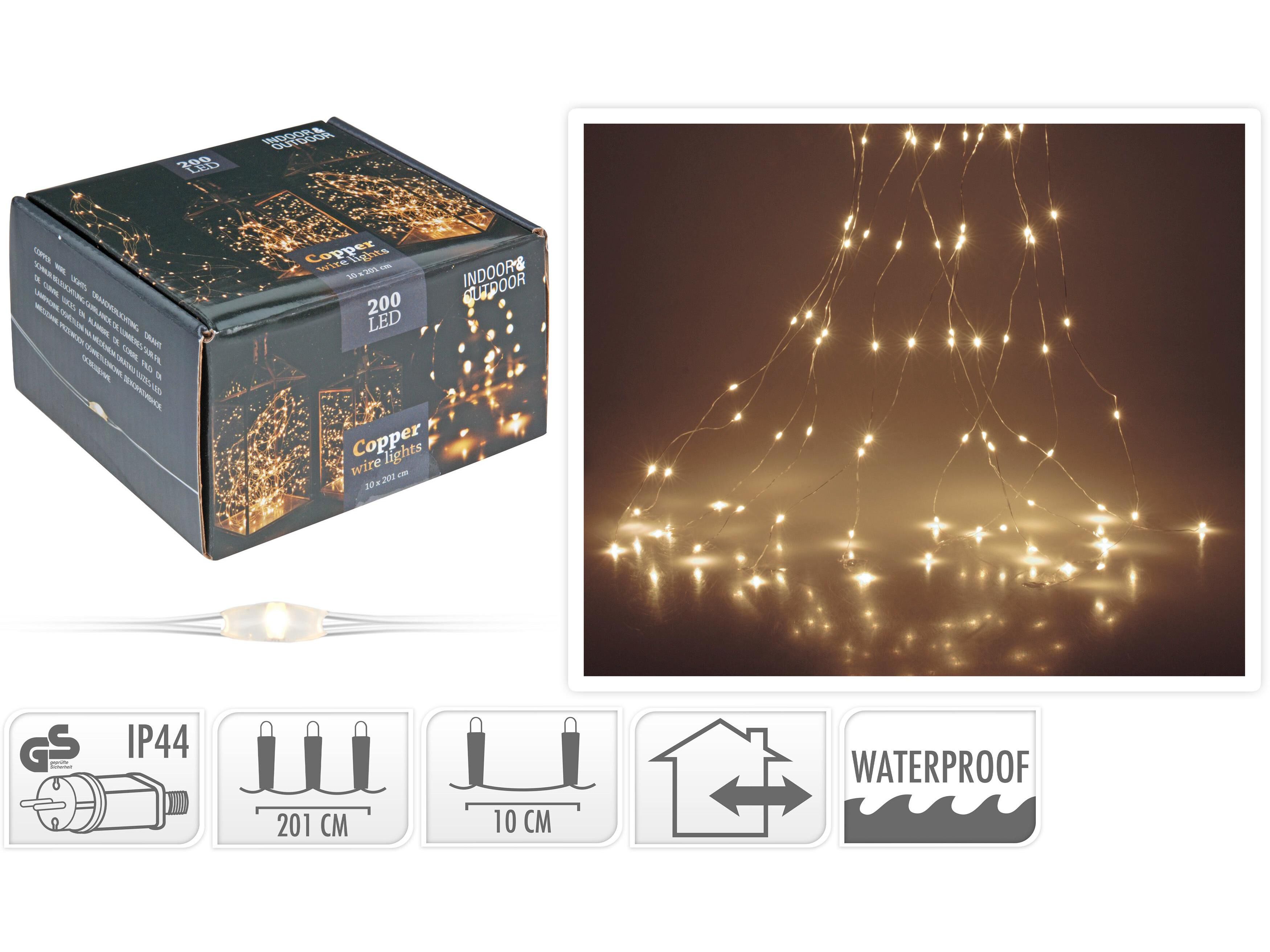 LUZ BRANCA 200LED image number 1
