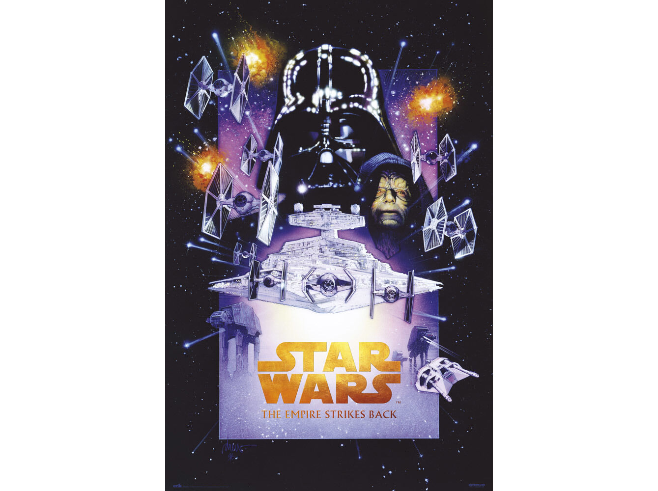 POSTER THE EMPIRE STAR WARS image number 0