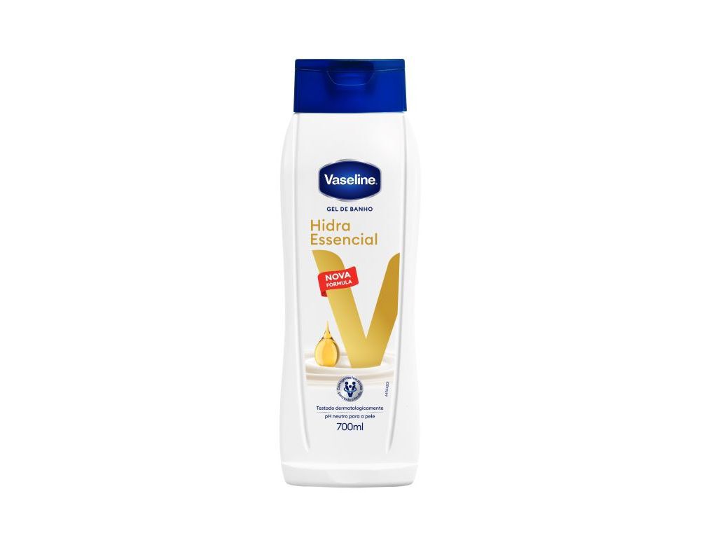 GEL DE BANHO VASELINE HIDRA ESSENCIAL 700ML