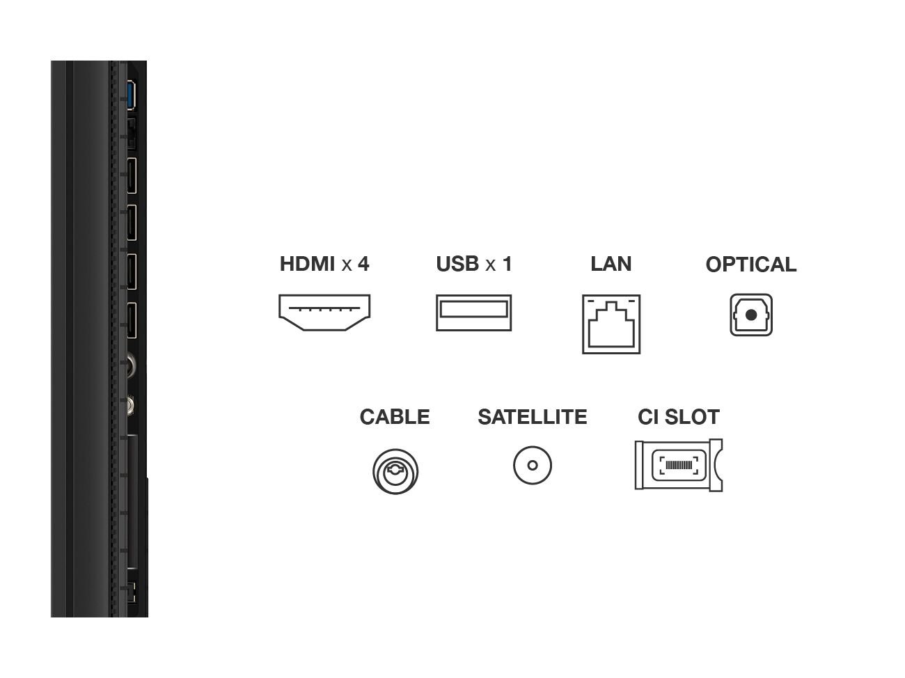 TV QLED TCL 85P8K 85'' 4K SMART GOOGLE image number 7
