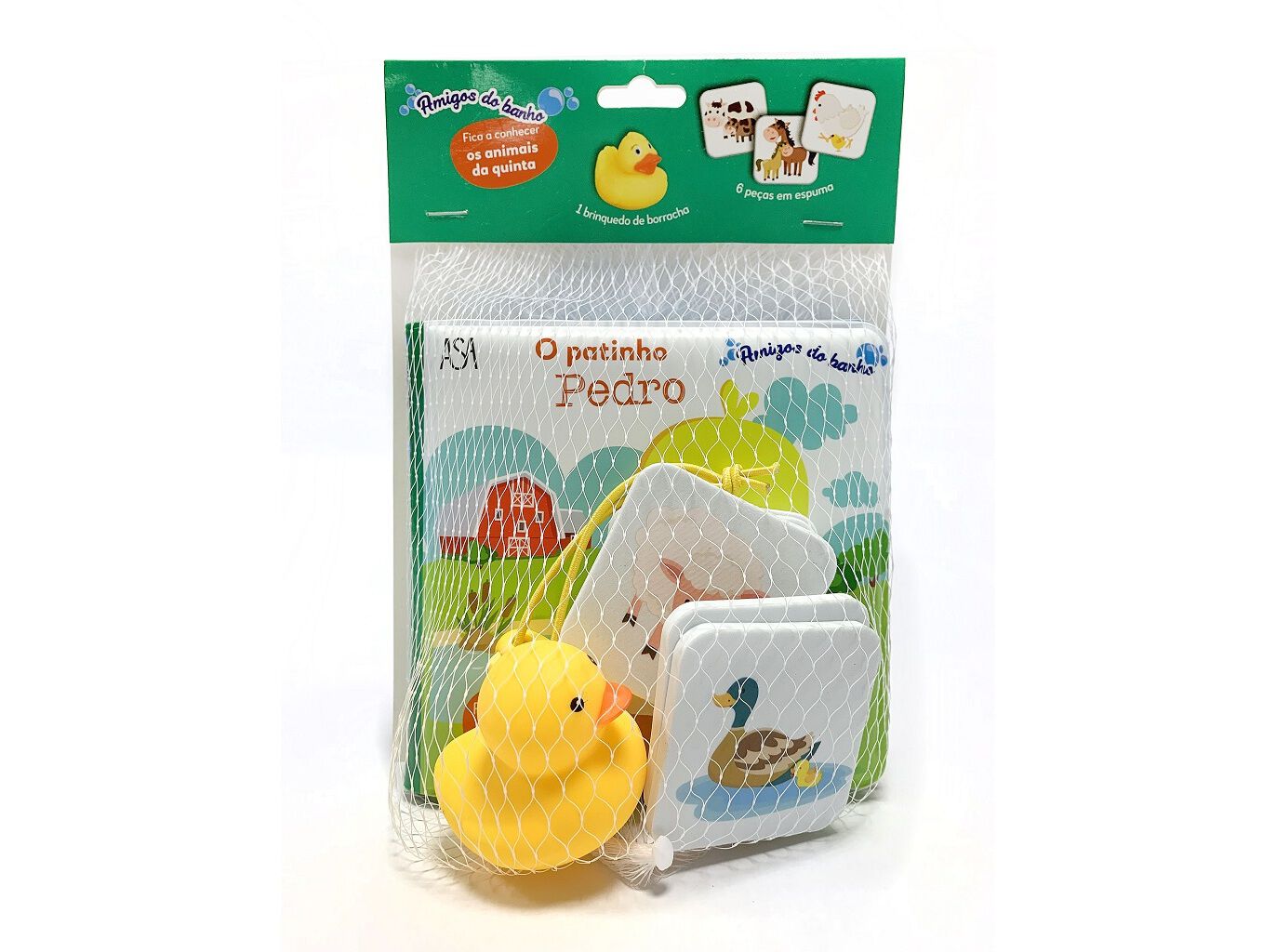 LIVRO AMIGOS DO BANHO O PATINHO PEDRO image number 0
