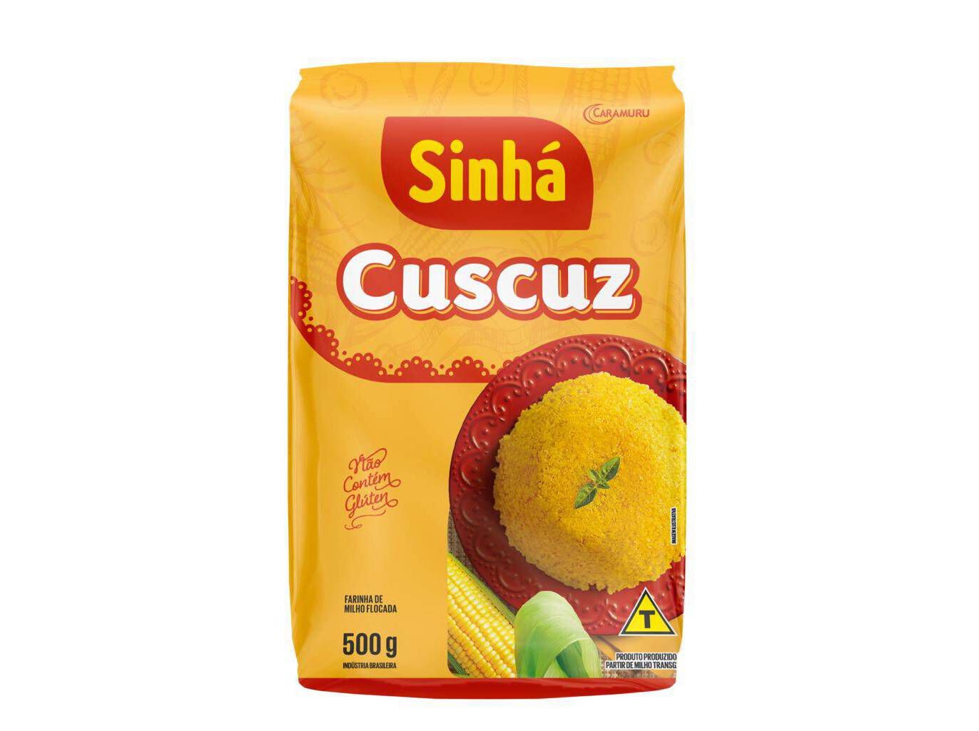 FARINHA SINH&Aacute; CUSCUZ DE MILHO 500G image number 1