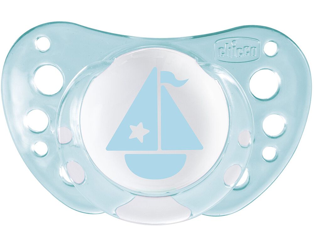 CHUPETA PHYSIO AIR CHICCO SILICONE AZUL 0-6MESES 2UN