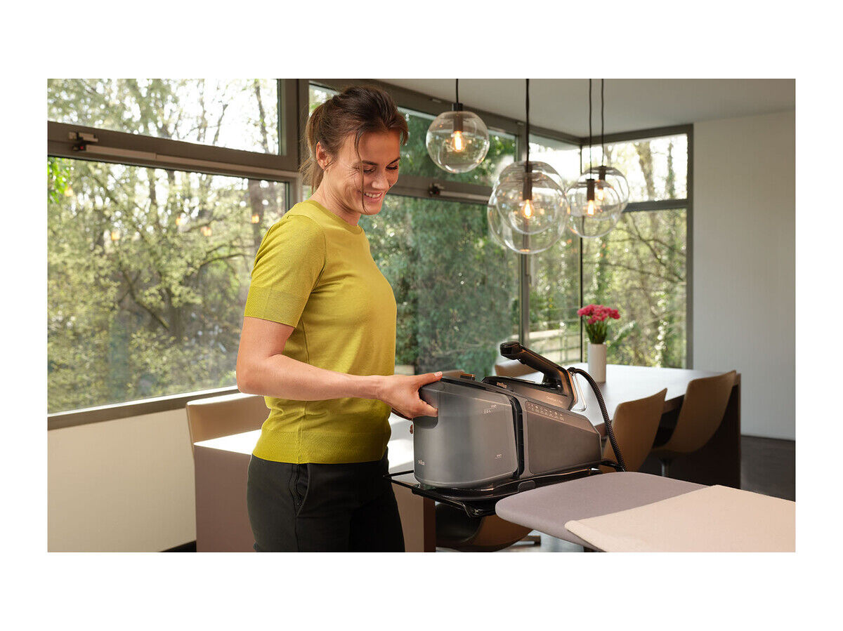 FERRO COM CALDEIRA BRAUN IS7286BK CARESTYLE 7 (PRESS&Atilde;O 8 BAR - JATO VAPOR 650 G/MIN) image number 7