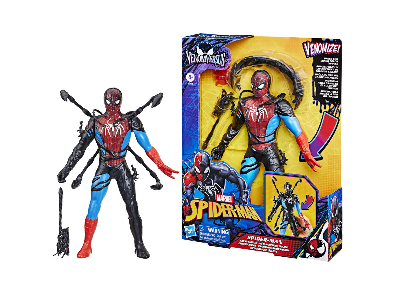 METAMORFOSE L&Iacute;QUIDA SPIDER-MAN VENOMVERSUS image number 1