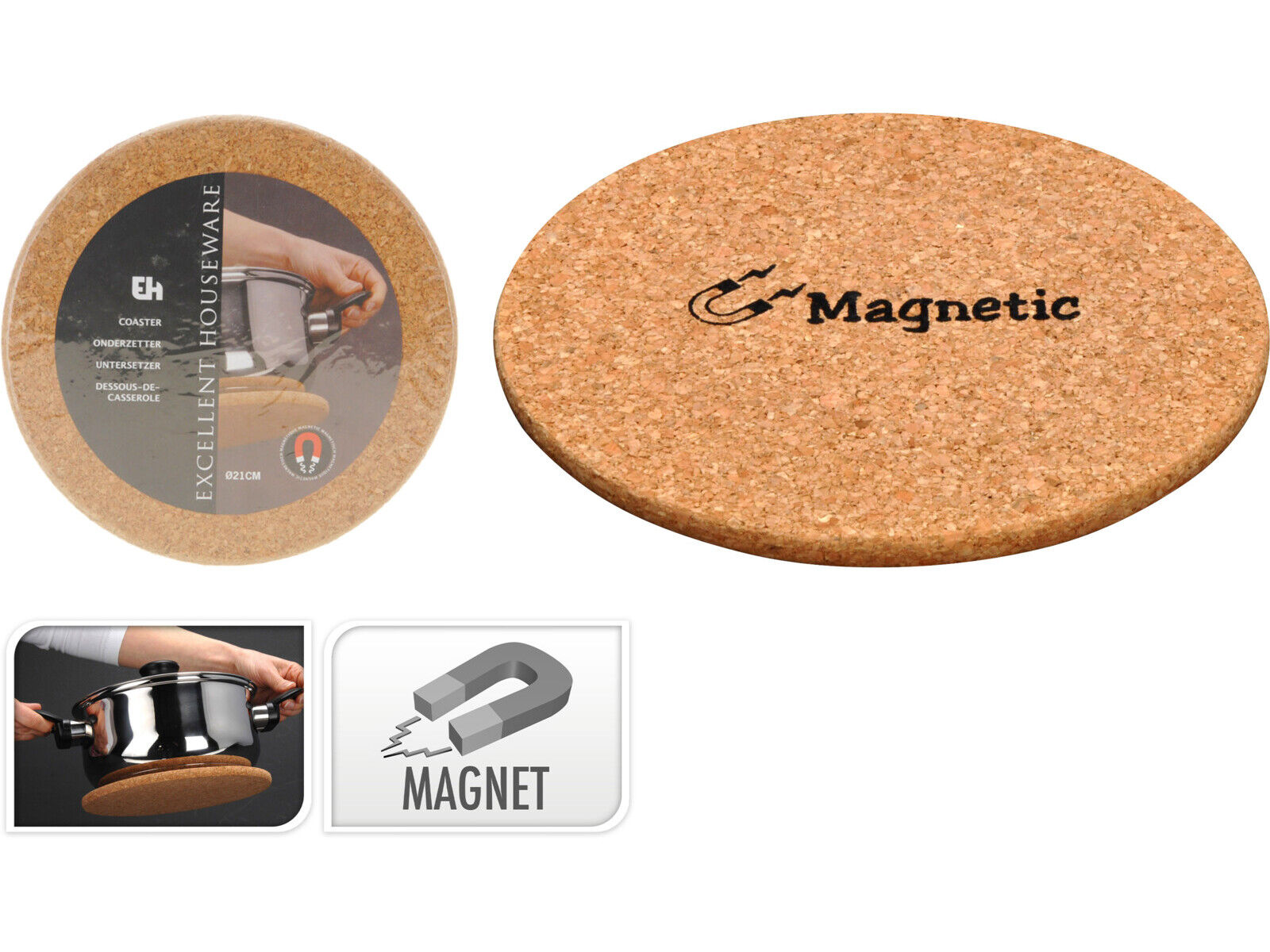 BASE PARA QUENTES MAGN&Eacute;TICA CORTI&Ccedil;A 21CM image number 1